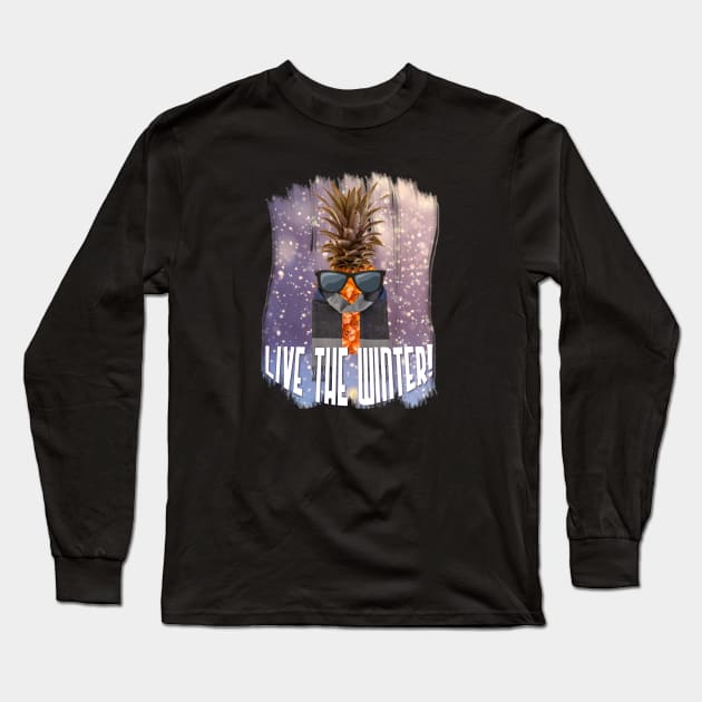 Live the winter Long Sleeve T-Shirt by Roqson